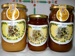 Tri vrste kristaliziranega medu