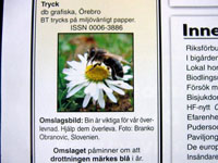 Švedska čebelarska revija Bitidningen