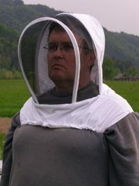 Beekeepers hood with veil